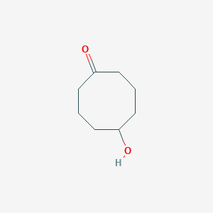 molecular formula C8H14O2 B1606702 5-Hydroxycyclooctanone CAS No. 61755-97-3