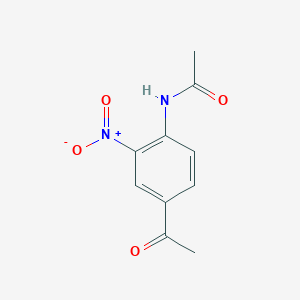 molecular formula C10H10N2O4 B1606710 n-(4-Acetyl-2-nitrophenyl)acetamide CAS No. 7418-44-2