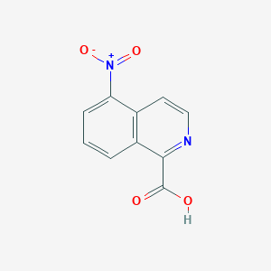 molecular formula C10H6N2O4 B1606711 5-Nitroisoquinoline-1-carboxylic acid CAS No. 75795-40-3