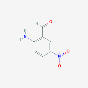 molecular formula C7H6N2O3 B1606718 2-Amino-5-nitrobenzaldehyde CAS No. 56008-61-8