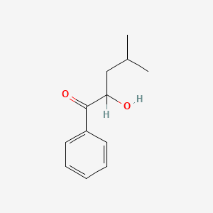 B1606759 2-Hydroxy-4-methylvalerophenone CAS No. 33809-52-8