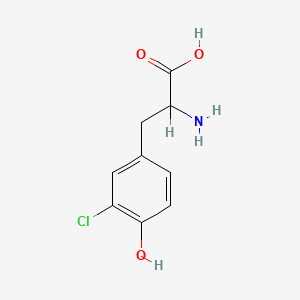 molecular formula C9H10ClNO3 B1606761 单氯酪氨酸 CAS No. 7298-90-0