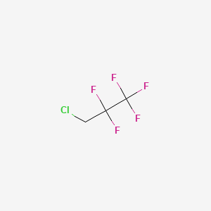 B1606769 3-Chloro-1,1,1,2,2-Pentafluoropropane CAS No. 422-02-6