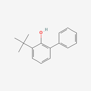 molecular formula C16H18O B1606772 3-Tert-butylbiphenyl-2-ol CAS No. 2416-98-0