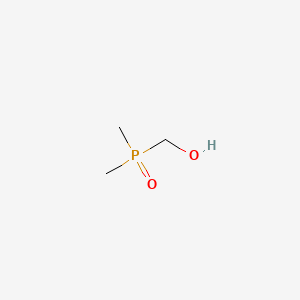molecular formula C3H9O2P B1606785 (Dimethylphosphinyl)methanol CAS No. 5850-00-0