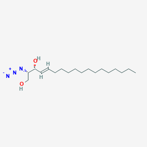 molecular formula C₁₈H₃₅N₃O₂ B016068 2-叠氮-4-十八碳烯-1,3-二醇 CAS No. 103348-49-8