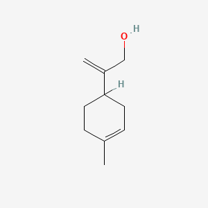 molecular formula C10H16O B1606809 4-甲基-β-亚甲基环己-3-烯-1-乙醇 CAS No. 3269-90-7