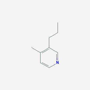 molecular formula C9H13N B1606810 4-甲基-3-丙基吡啶 CAS No. 56675-10-6