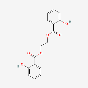 molecular formula C16H14O6 B1606818 水杨酸乙二酯 CAS No. 20210-97-3