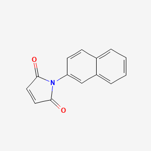 molecular formula C14H9NO2 B1606833 1-(2-萘基)-1H-吡咯-2,5-二酮 CAS No. 6637-45-2