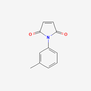 molecular formula C11H9NO2 B1606835 1-(3-Methylphenyl)-1h-pyrrole-2,5-dione CAS No. 20299-79-0