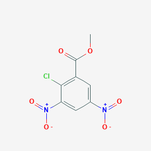 molecular formula C8H5ClN2O6 B1606836 Methyl 2-chloro-3,5-dinitrobenzoate CAS No. 2213-79-8