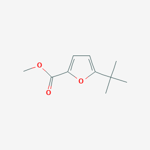 molecular formula C10H14O3 B1606840 Methyl 5-tert-butylfuran-2-carboxylate CAS No. 59907-23-2