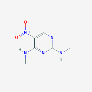 B1606843 n,n'-Dimethyl-5-nitropyrimidine-2,4-diamine CAS No. 5177-26-4