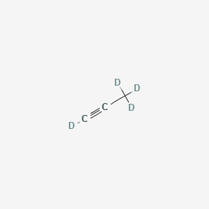 molecular formula C3H4 B1606906 Propyne-d4 CAS No. 6111-63-3
