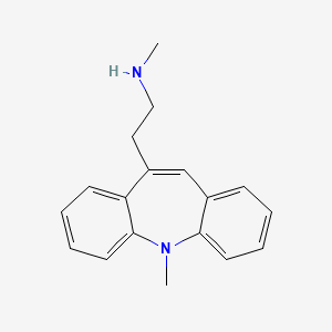 molecular formula C18H20N2 B1606912 Amezepine CAS No. 60575-32-8