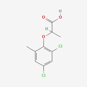 molecular formula C10H10Cl2O3 B1606916 2-(2,4-Dichloro-6-methylphenoxy)propanoic acid CAS No. 20021-12-9