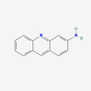 molecular formula C13H10N2 B1606917 acridin-3-amine CAS No. 581-29-3