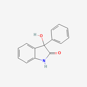 molecular formula C14H11NO2 B1606924 3-羟基-3-苯基吲哚-2-酮 CAS No. 1848-24-4