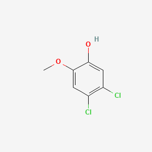 molecular formula C7H6Cl2O2 B1606925 4,5-Dichloroguaiacol CAS No. 2460-49-3