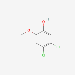 molecular formula C7H6Cl2O2 B1606925 4,5-Dicloro-guaiacol CAS No. 2460-49-3