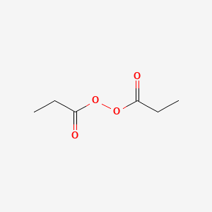 molecular formula C6H10O4 B1606928 过氧化二丙酸酯 CAS No. 3248-28-0