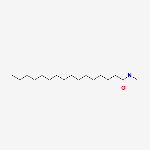 molecular formula C18H37NO B1606931 十六酰胺, N,N-二甲基- CAS No. 3886-91-7