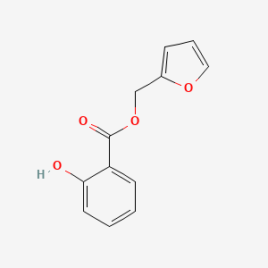 molecular formula C12H10O4 B1606938 Furfuryl salicylate CAS No. 25485-89-6