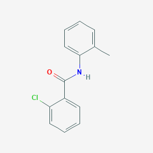molecular formula C14H12ClNO B1606946 2-chloro-N-(2-methylphenyl)benzamide CAS No. 2447-91-8