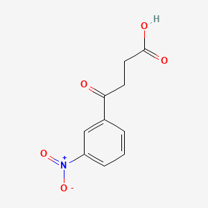 molecular formula C10H9NO5 B1606948 4-(3-Nitrophenyl)-4-oxobutanoic acid CAS No. 6328-00-3
