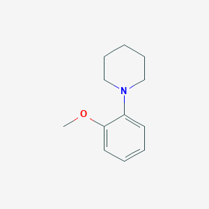 molecular formula C12H17NO B1606951 1-(2-甲氧基苯基)哌啶 CAS No. 5181-06-6