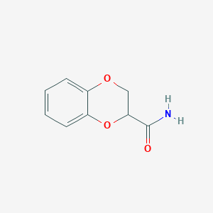 molecular formula C9H9NO3 B1606953 2,3-Dihydro-1,4-benzodioxine-2-carboxamide CAS No. 33070-04-1