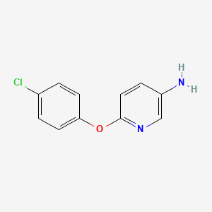 B1606959 6-(4-Chlorophenoxy)pyridin-3-amine CAS No. 75926-64-6