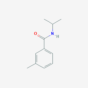 molecular formula C11H15NO B1606981 N-异丙基-3-甲基苯甲酰胺 CAS No. 6958-48-1