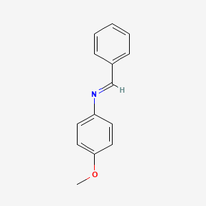 molecular formula C14H13NO B1606986 N-Benzylidene-4-methoxyaniline CAS No. 783-08-4