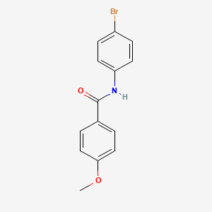 molecular formula C14H12BrNO2 B1607002 N-(4-溴苯基)-4-甲氧基苯甲酰胺 CAS No. 7465-96-5