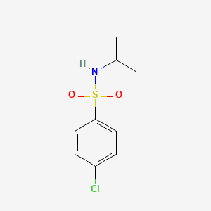 molecular formula C9H12ClNO2S B1607003 4-氯-N-异丙基苯磺酰胺 CAS No. 28860-19-7