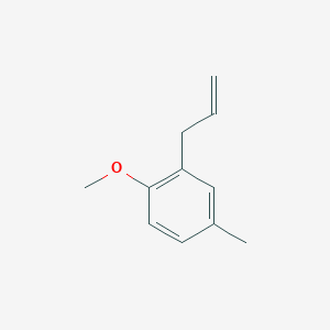 molecular formula C11H14O B1607005 3-(2-Methoxy-5-methylphenyl)-1-propene CAS No. 55469-26-6