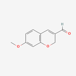 7-methoxy-2H-chromene-3-carbaldehyde