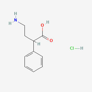 4-Amino-2-phenylbutanoic acid hydrochloride