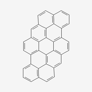 molecular formula C36H16 B1607037 Dinaphtho[8,1,2-abc:8',1',2'-jkl]coronene CAS No. 190-47-6