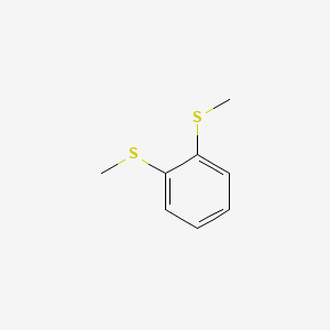 molecular formula C8H10S2 B1607038 苯，1,2-双(甲硫基)- CAS No. 2388-68-3