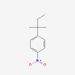 molecular formula C11H15NO2 B1607042 1-Nitro-4-(tert-pentyl)benzene CAS No. 6284-98-6
