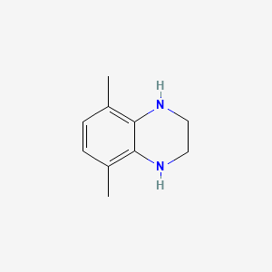molecular formula C10H14N2 B1607045 5,8-Dimethyl-1,2,3,4-tetrahydroquinoxaline CAS No. 66102-39-4
