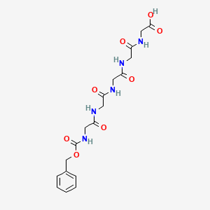 molecular formula C18H23N5O8 B1607051 Z-Gly-Gly-Gly-Gly-Gly-OH CAS No. 20228-72-2