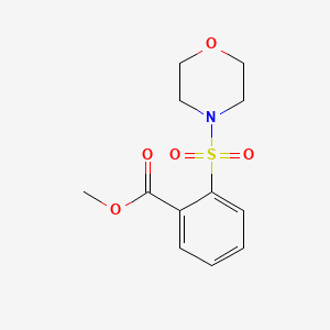 molecular formula C12H15NO5S B1607054 Methyl 2-(morpholinosulfonyl)benzoate CAS No. 502182-56-1