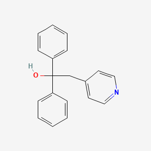 B1607064 1,1-Diphenyl-2-pyridin-4-ylethanol CAS No. 3197-49-7