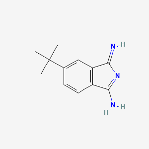 molecular formula C12H15N3 B1607083 5-tert-Butyl-1,3-diiminoisoindoline CAS No. 52319-97-8