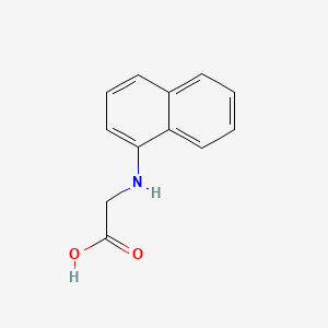 molecular formula C12H11NO2 B1607087 (1-Naphthylamino)acetic acid CAS No. 6262-34-6