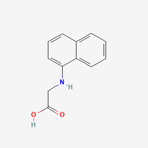 molecular formula C12H11NO2 B1607087 2-(Naphthalen-1-ylamino)acetic acid CAS No. 6262-34-6